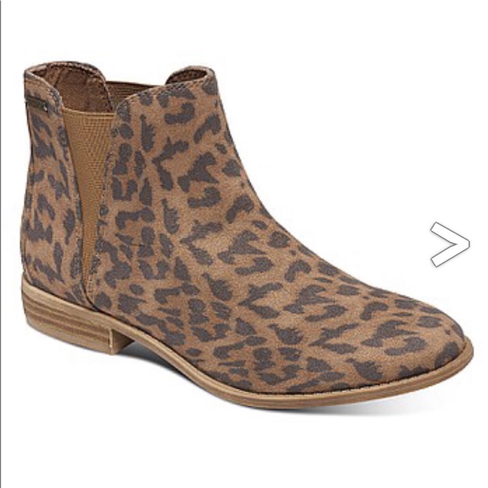 Roxy Leopard Print Booties